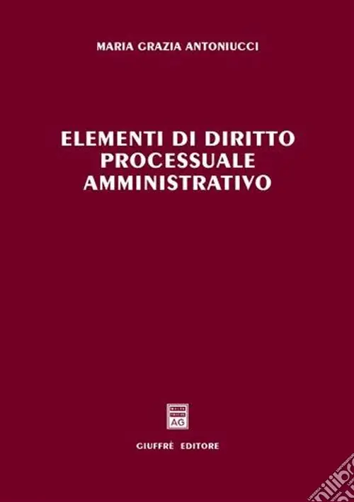 Prezzo Basso Elementi di diritto processuale amministrativo