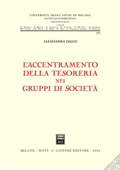 Spedito Oggi L‘accentramento della tesoreria nei gruppi di società