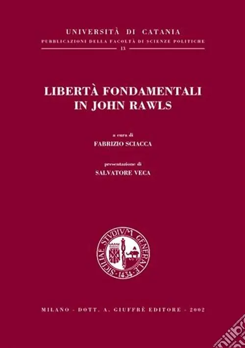 Ordina Subito Libertà fondamentali in John Rawls