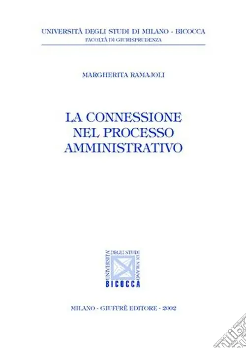 Prezzo Conveniente La connessione nel processo amministrativo