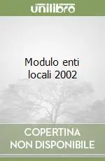 Modulo enti locali 2002 Acquista Ora
