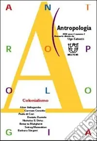 Prezzo Di Fabbrica Antropologia. Il colonialismo