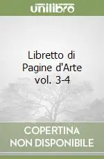Spedito Oggi Libretto di Pagine d‘Arte vol. 3-4