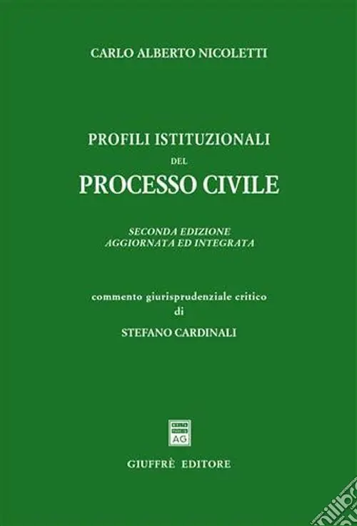 Prezzo Di Fabbrica Profili istituzionali del processo civile
