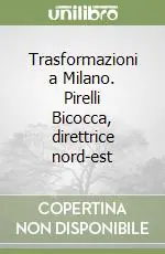 Direttamente Dal Produttore Trasformazioni a Milano. Pirelli Bicocca, direttrice nord-est