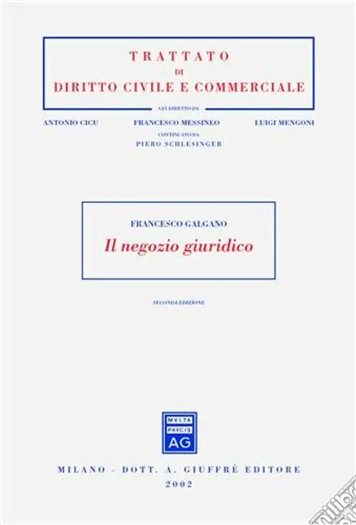 Subito Disponibile Il negozio giuridico