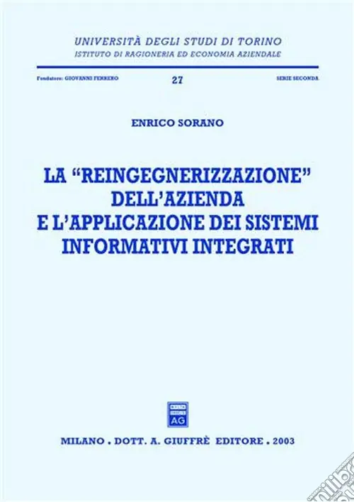 Spedizione Espresso La reingegnerizzazione dell‘azienda e l‘applicazione dei sistemi informativi integrati