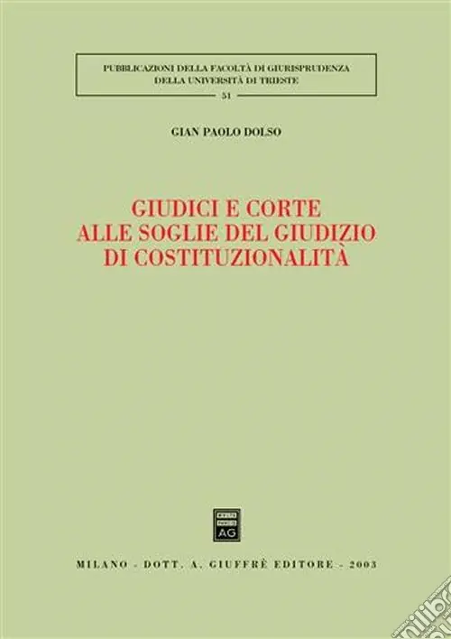 Prezzo Ridotto Giudici e corte alle soglie del giudizio di costituzionalità