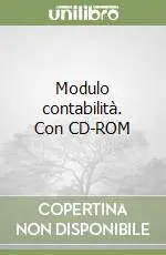 Più Venduto Modulo contabilità. Con CD-ROM