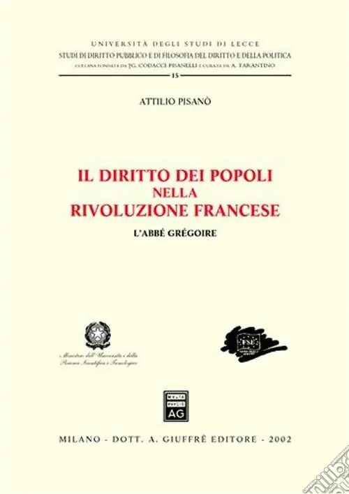 Il diritto dei popoli nella Rivoluzione francese. L‘abbé Gregoire Non Perdere