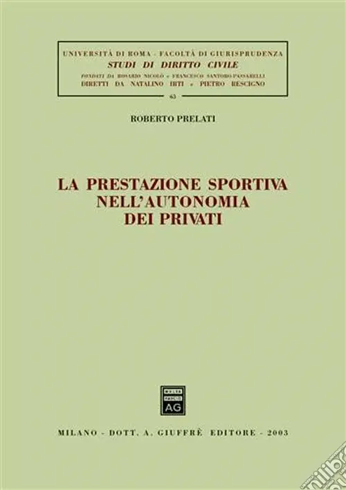 La prestazione sportiva nell‘autonomia dei privati Consegna Rapida