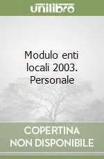 Modulo enti locali 2003. Personale Affare