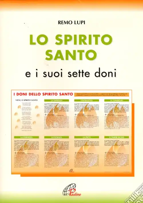Lo Spirito Santo e i suoi sette doni. Schede Offerta Del Giorno