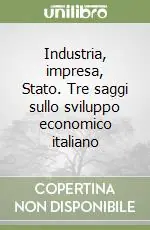 Nuova Collezione Industria, impresa, Stato. Tre saggi sullo sviluppo economico italiano