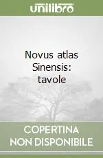 Offerta Novus atlas Sinensis tavole