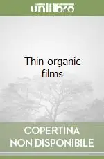 Spedito Oggi Thin organic films