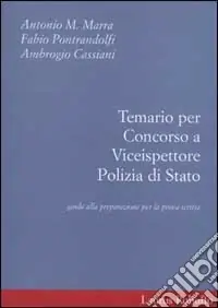A Buon Prezzo Temario per concorso a viceispettore polizia di Stato. Guida alla preparazione per la prova scritta