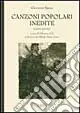 Canzoni popolari inedite in dialetto sardo centrale ossia logudorese. Vol. 2 Scelto Dai Clienti