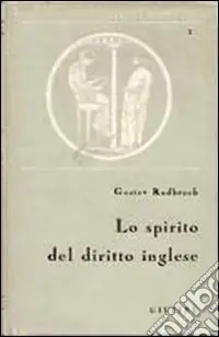 Lo spirito del diritto inglese Quantità Limitata