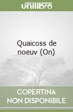 Promozione Quaicoss de noeuv (On)