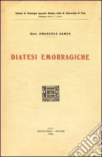 Diatesi emorragiche Prezzo Di Fabbrica