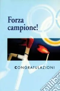Congratulazioni. Forza campione! Direttamente Dal Produttore