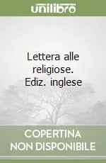 Lettera alle religiose. Ediz. inglese Prezzo Ridotto