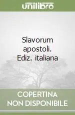 Slavorum apostoli. Ediz. italiana Subito Disponibile