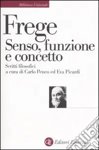 Promozione Esclusiva Senso, funzione e concetto. Scritti filosofici 1891-1897