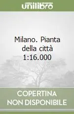 Professionale Milano. Pianta della città 1 16.000