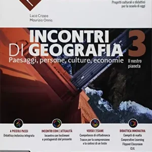 Spedito Oggi Incontri di geografia. Conoscere, scoprire, esplorare. Per la Scuola media. Con ebook. Con espansione online. Con DVD-ROM vol. 3
