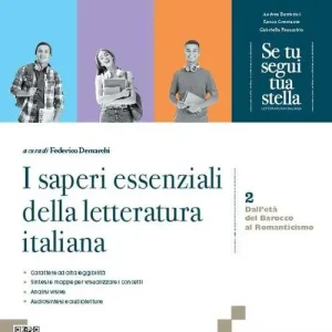 Compra Adesso Se tu segui tua stella. I saperi essenziali della Letteratura italiana. Con e-book. Con espansione online vol. 2