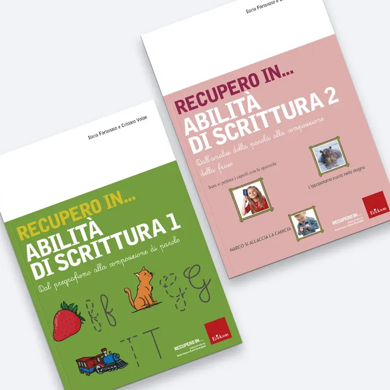 RECUPERO IN... Abilità di scrittura - 2 volumi Promo Stagionale