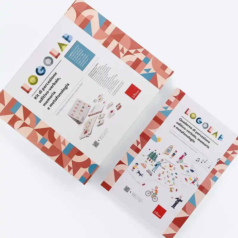 Nuova Collezione Logolab - KIT + Quaderno di percezione uditivo-verbale, memoria e metafonologia