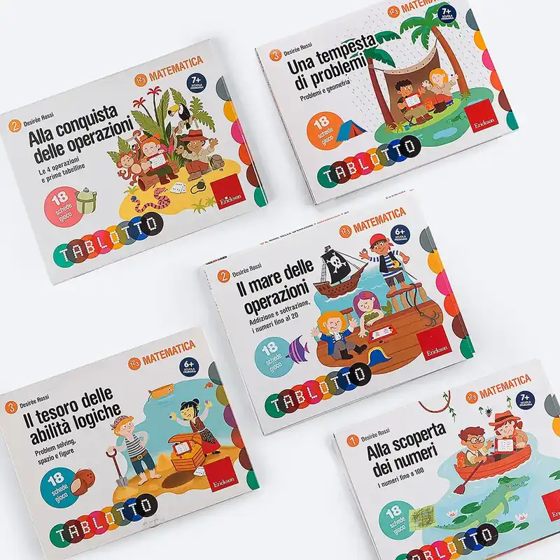 Tablotto (6-8 anni) Schede di Matematica Non Perdere