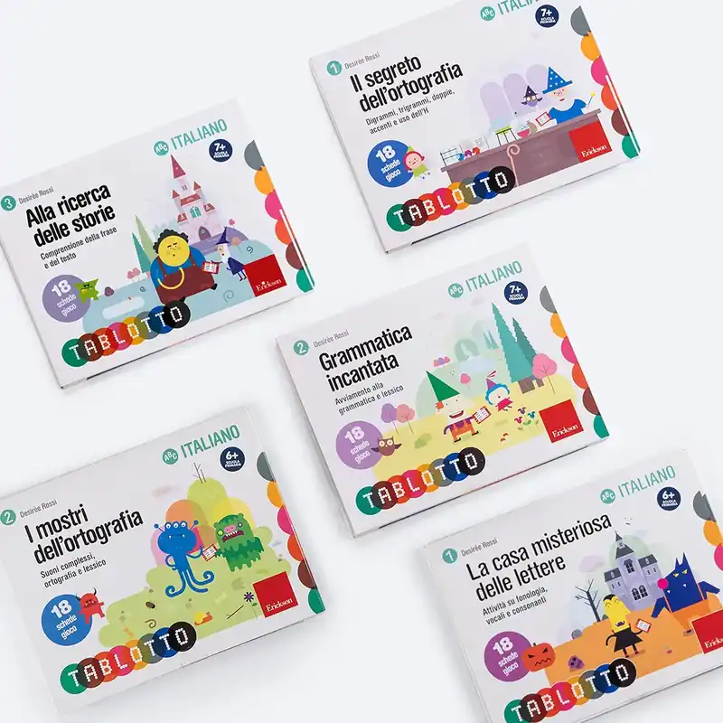 Tablotto (6-8 anni) Schede di Italiano Prezzo Ridotto