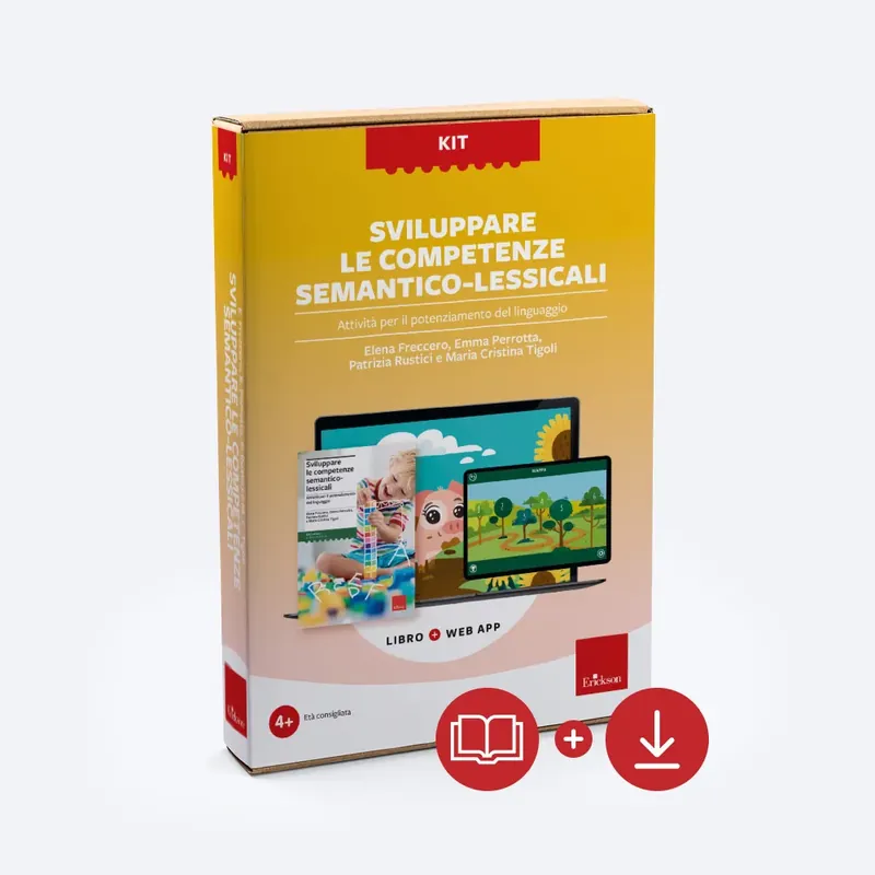 KIT Sviluppare le competenze semantico-lessicali (Kit Libro + Web app) Soddisfatti O Rimborsati