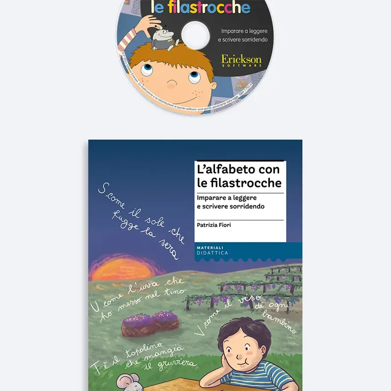Offerta Lampo L‘alfabeto con le filastrocche (Kit Libro + Software)