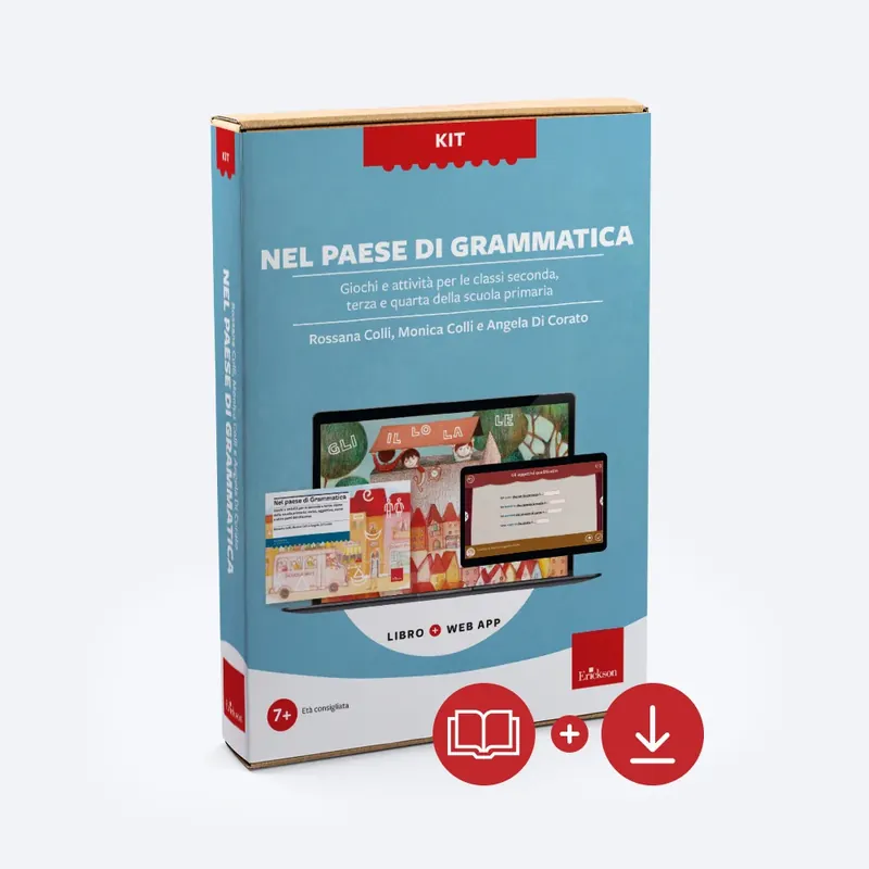 KIT Nel paese di Grammatica (Libro + web app) Ultime Pezzi