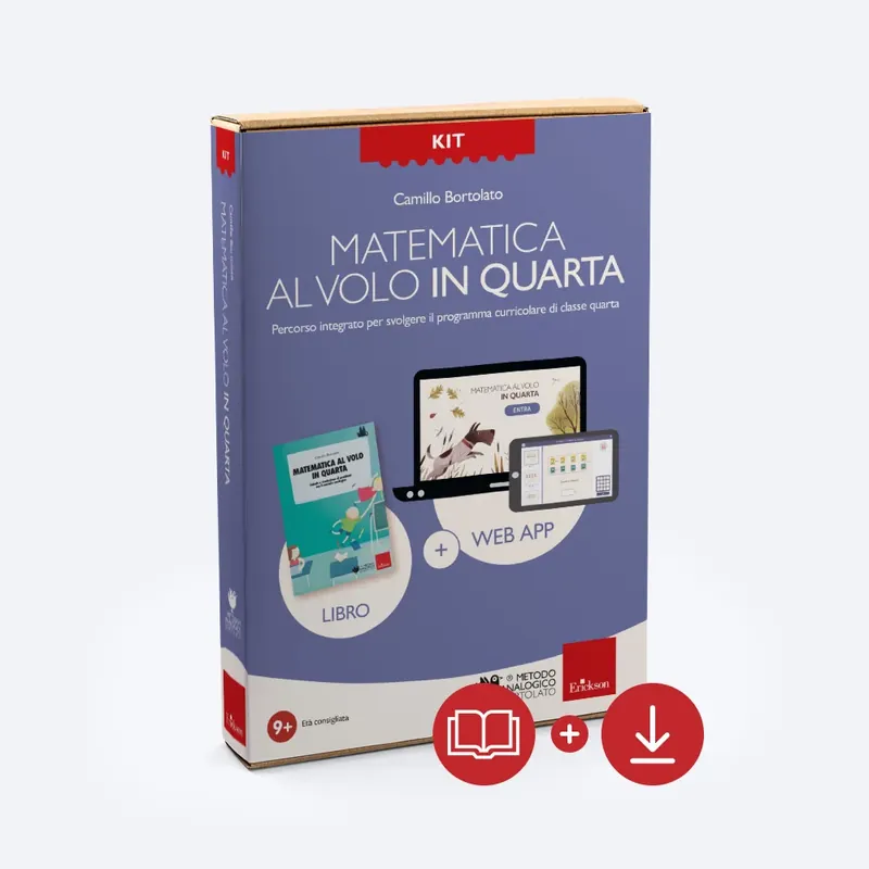 Offerta Speciale KIT Matematica al volo in quarta (Kit Libro + web app)