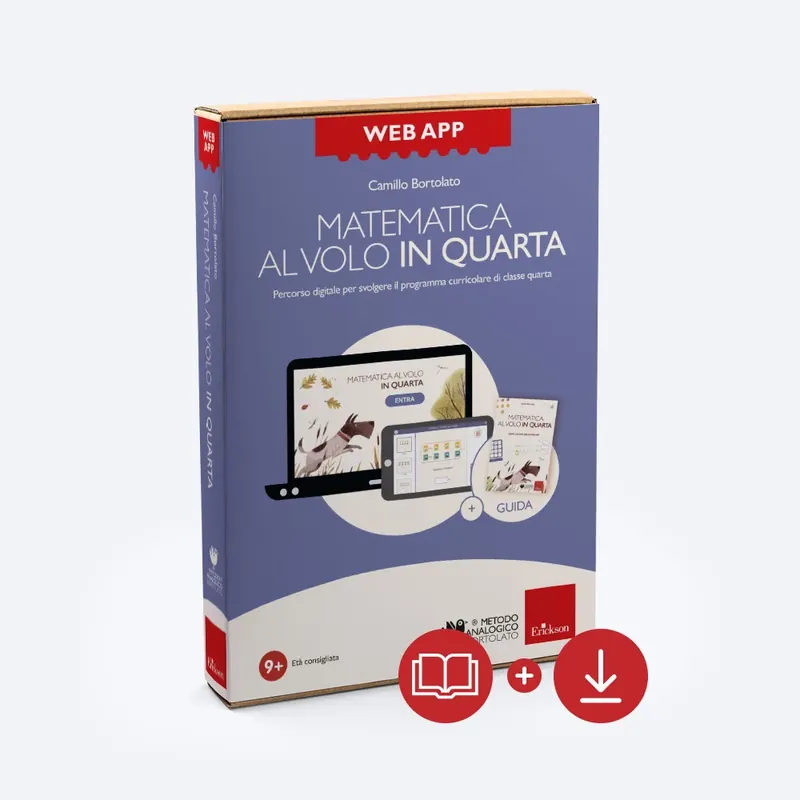 Nuova Collezione Web app Matematica al volo in quarta