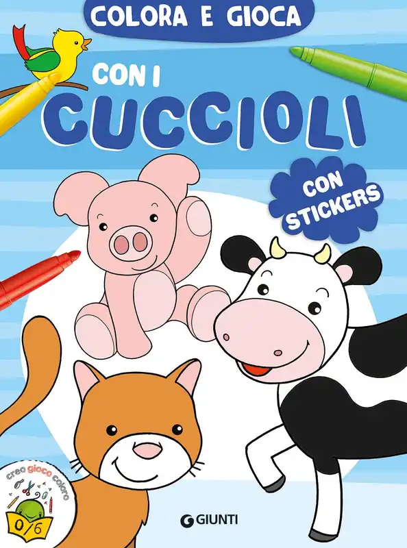 Pagamento Sicuro Cuccioli. Colora e gioca con i cuccioli Con stickers