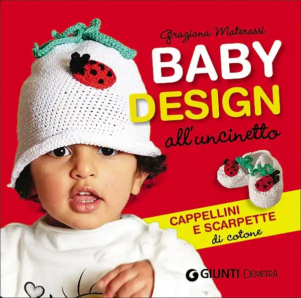 Baby Design all‘uncinetto Cappellini e scarpette di cotone Occasione Imperdibile