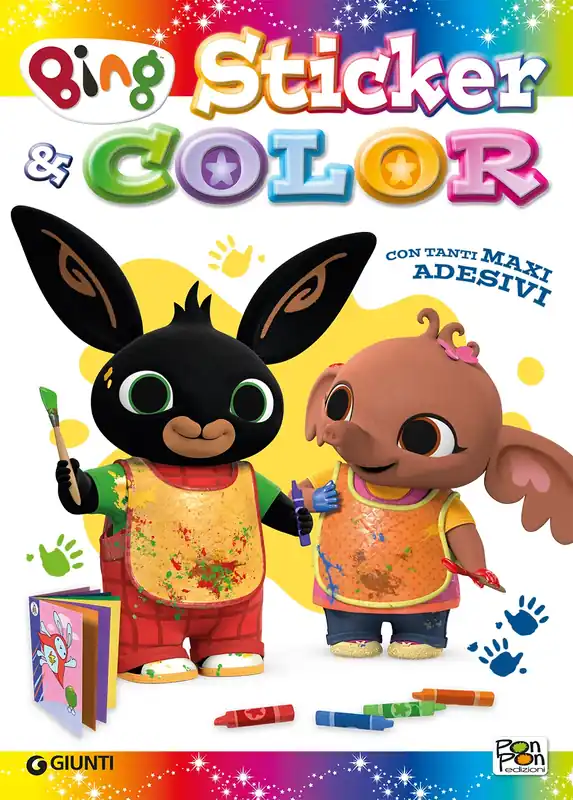 Sticker&Color Bing. Grandi amici! Offerta Del Giorno
