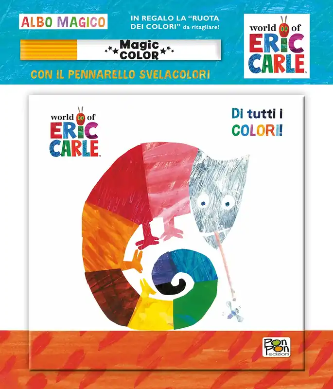 Professionale Eric Carle. Di tutti i colori! Albo magico