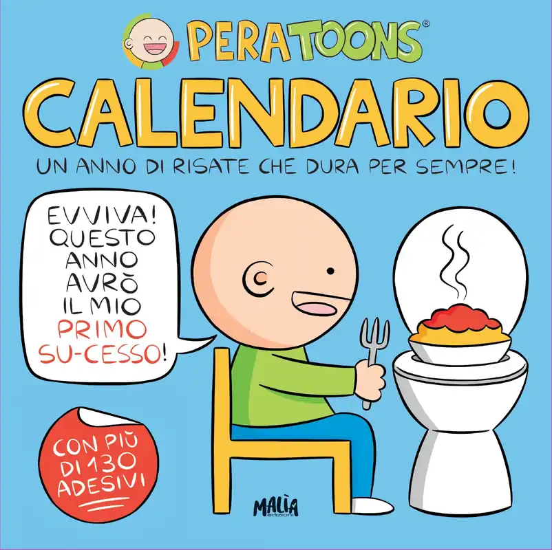 Novità Calendario Pera Toons, da parete, 28x28 cm