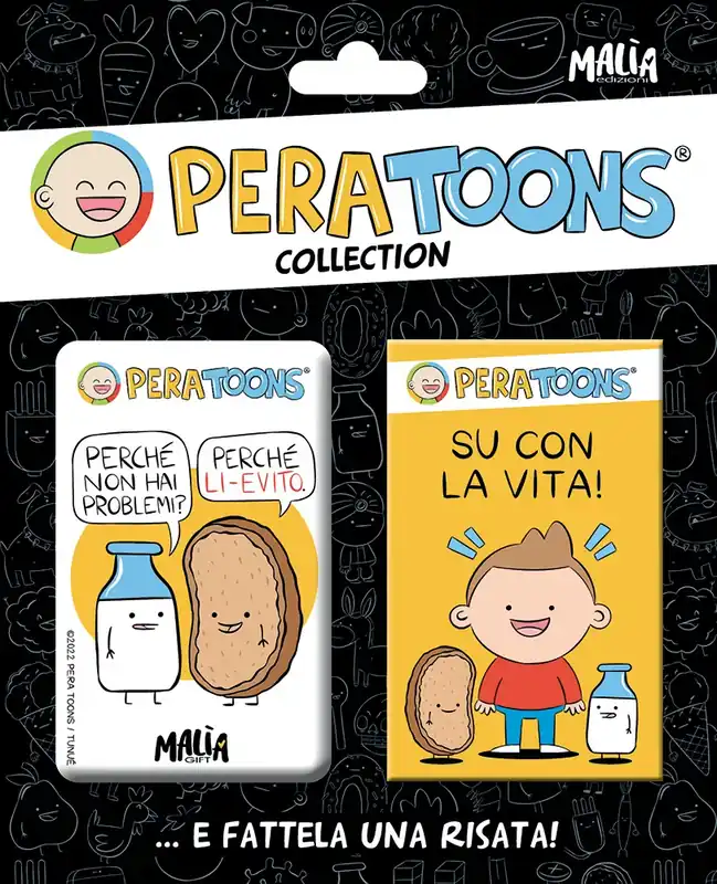 Pera Toons. Su con la vita! Calamita e booklet Offerta Speciale