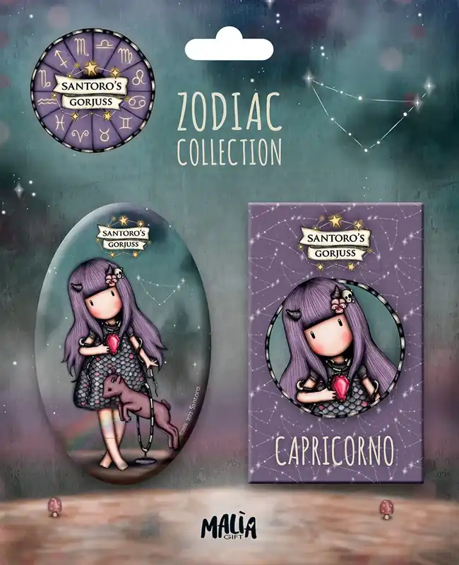 Prezzo Di Fabbrica Gorjuss Zodiaco. Capricorno. Calamita e minibook