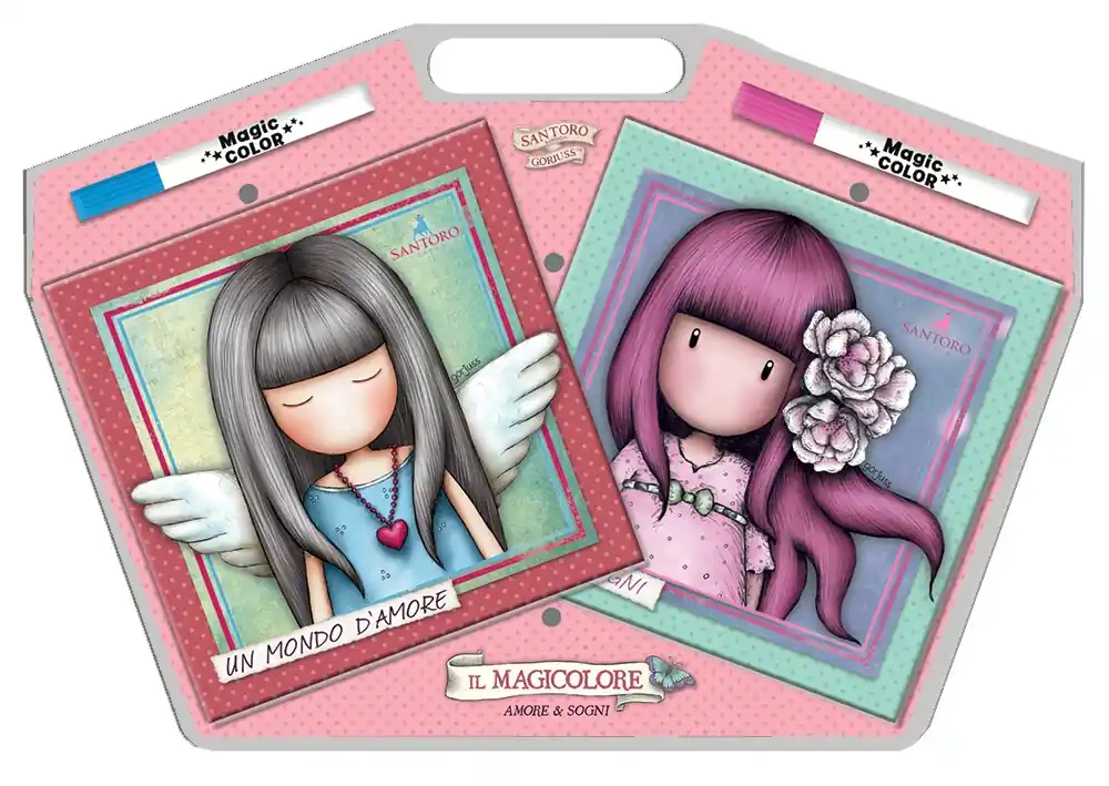Offerta Del Giorno Il Magicolore Gorjuss. Amore & Sogni. Con 2 penne magiche