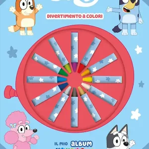 Bluey. Divertimento a colori! Il mio album pastello Compra Oggi Stesso